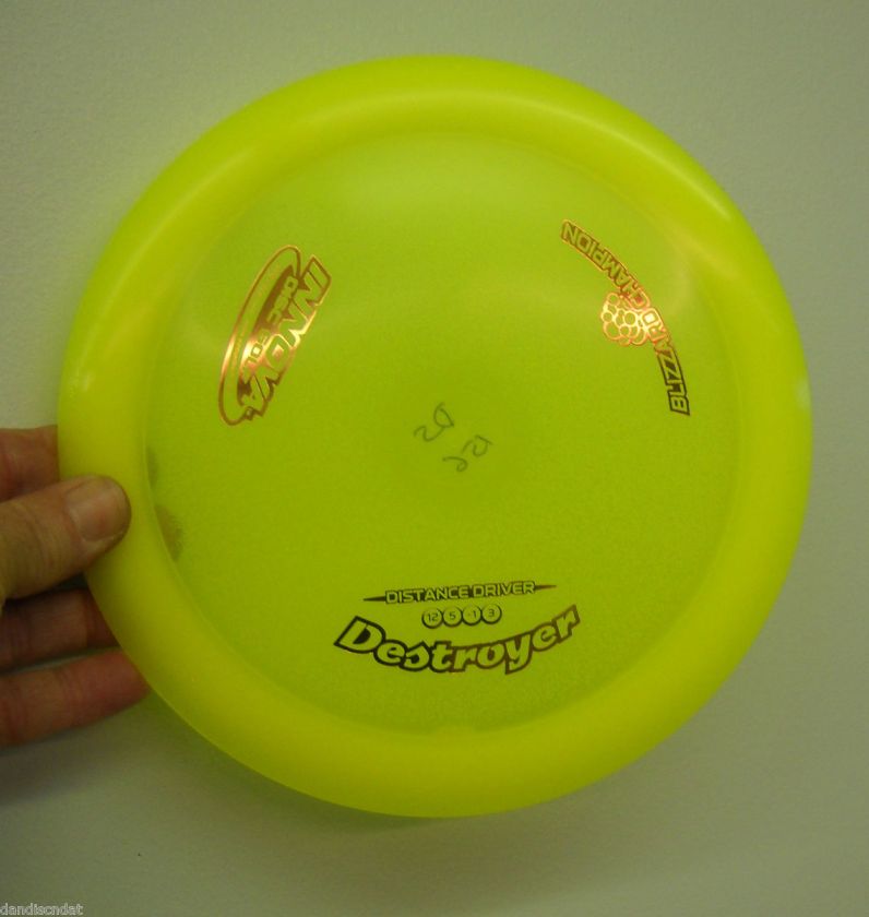 Innova Blizzard Champion Destroyer Golf Disc Yellow 156g   Free 