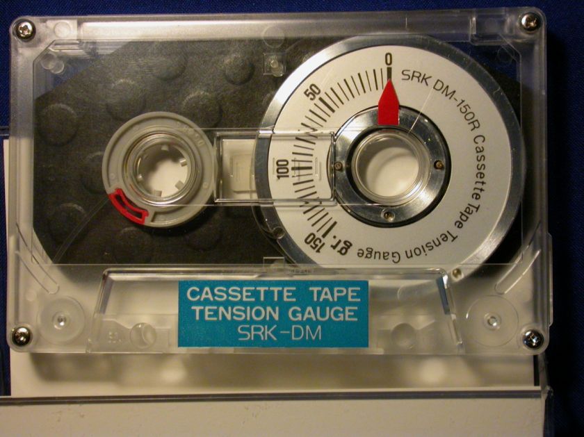 ABEX SRK DM 150R Cassette Tape Tension Gauge Test Tape  