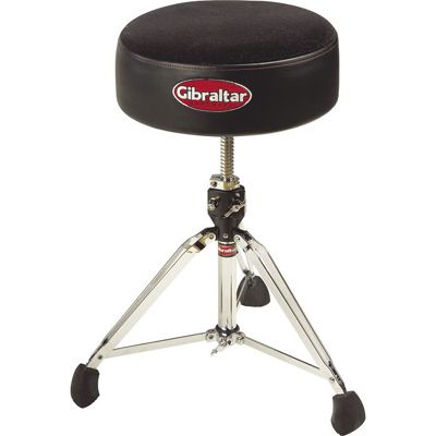 Gibraltar 9608SFT Round Vinyl Drum Throne  