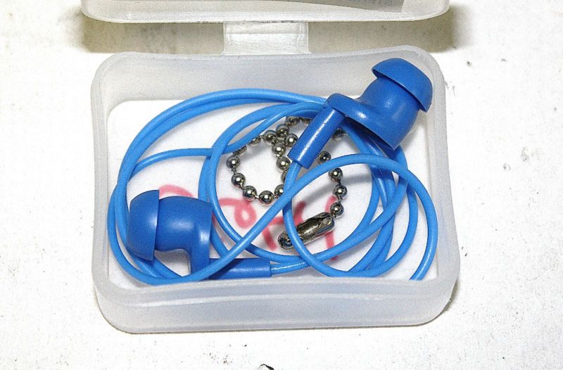 Bilsom #5641 Single Flange Reusable Plugs Large   Blue  