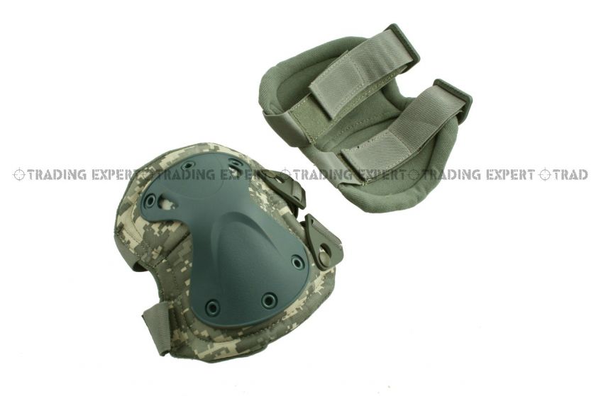 SWAT US ACU Combat Paintball Knee & Elbow Pads 01191  