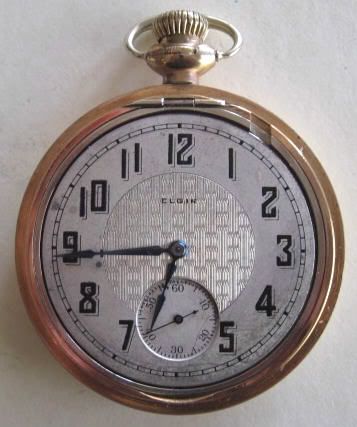 VINTAGE ELGIN 17 jewells Gold Filled POCKET WATCH  