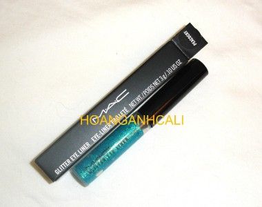 MAC glitter eyeliner eye liner rare DIVINE LIME green  