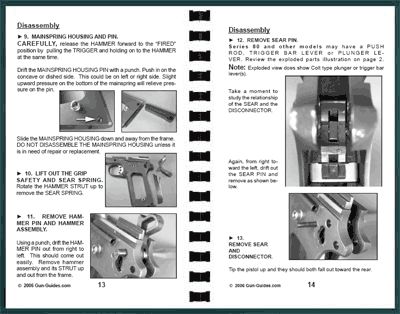 pin and hammer assembly sear pin sear and disconnector magazine catch 