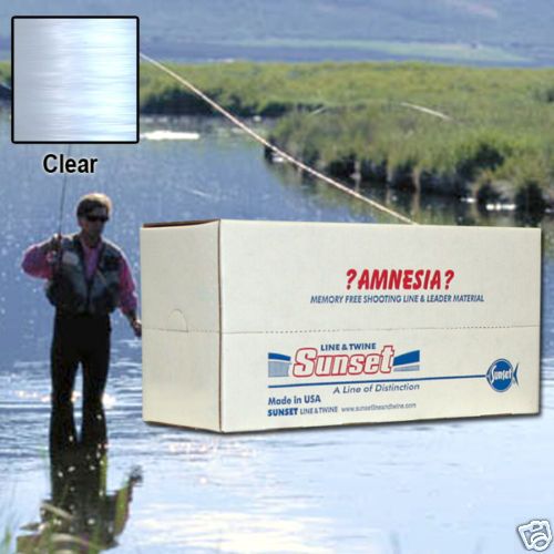 AMNESIA MEMORY FREE FISHING LINE 40 LB CLEAR SS09440X5  