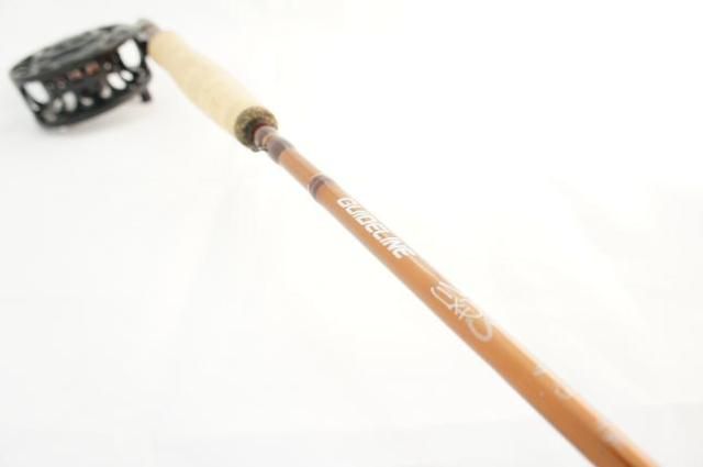 Pure Titanium Reel Seat and Masur Birch Full Wells Handle Fly Rod