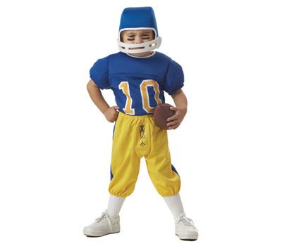   Super Bowl Football Toddler Boys Child Outfit Costume 3 4 NEW  