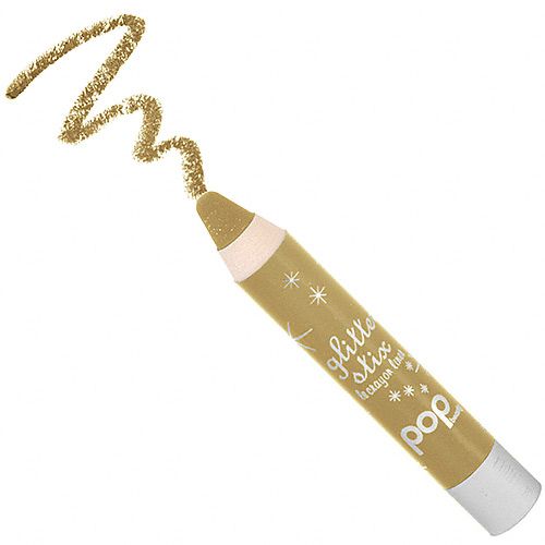 POP BEAUTY GLITTER STIX IN GOLD = BRIGHT EYES NIB RV$8  