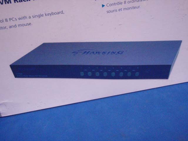 HAWKING KVM SWITCH CS168 BRAND NEW IN ORIGINAL BOX NIB  