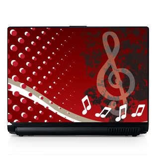 Laptop Computer Skin Dell PC HP Sony Custom Sized #325  