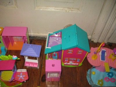   DOLLS CLOTHES BUILDINGS POOL CARS PLANE SUPER HUGE TOY LOT  