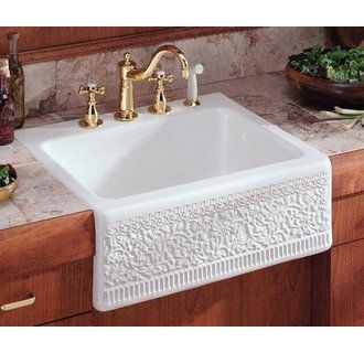    FC 0 White 25 Single Bowl Farm House Kitchen Sink From The  