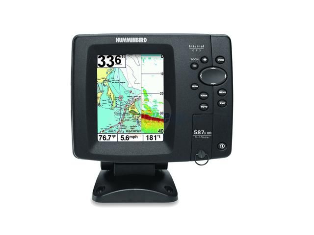 Humminbird 587ci HD 407900 1 Marine GPS and Chartplotter w/ Sounder 