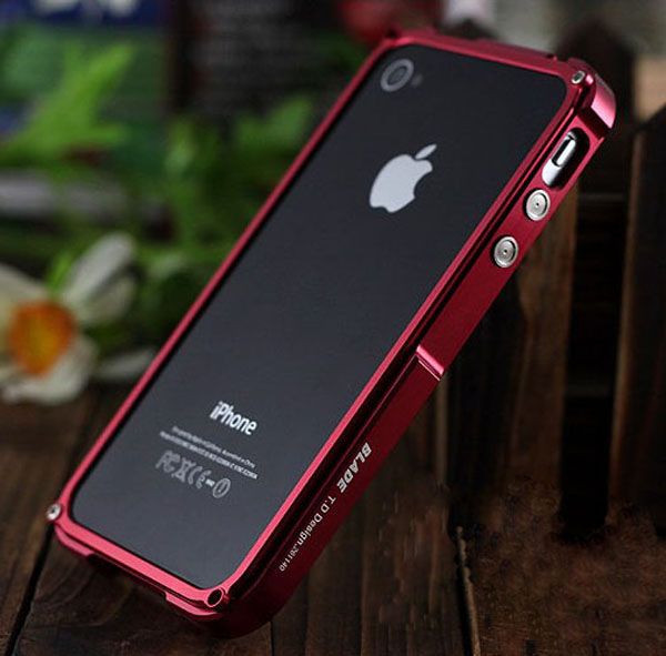   Blade Element Metal Bumper Cover Case For iPhone 4 4G 4GS  