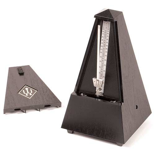 Wittner Traditional Metronome Black Heavy Plastic  