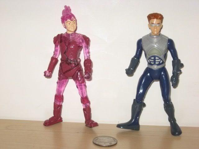 SHARK BOY and LAVA GIRL Small Action Figures  