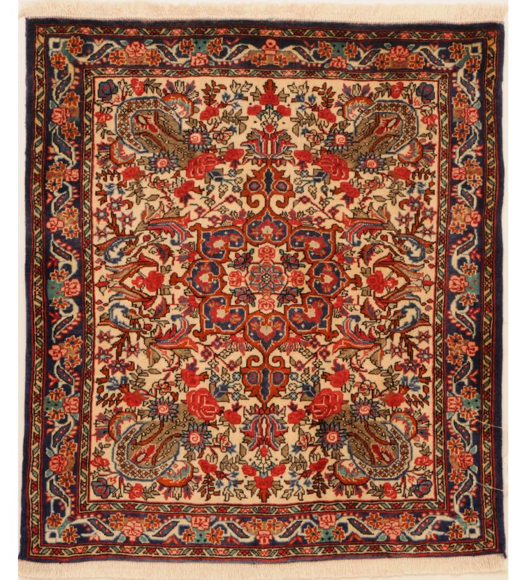 Small Area Rugs Hand Knotted Persian Wool Bijar 2 x 3  