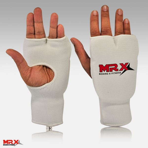 MRX Karate Mitts Elasticated Boxing MMA Punch Bag Training Fist Gloves 