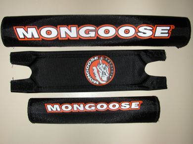 MONGOOSE BMX NUMBER PLATE RACING BIKE STICKERS KID PAD  