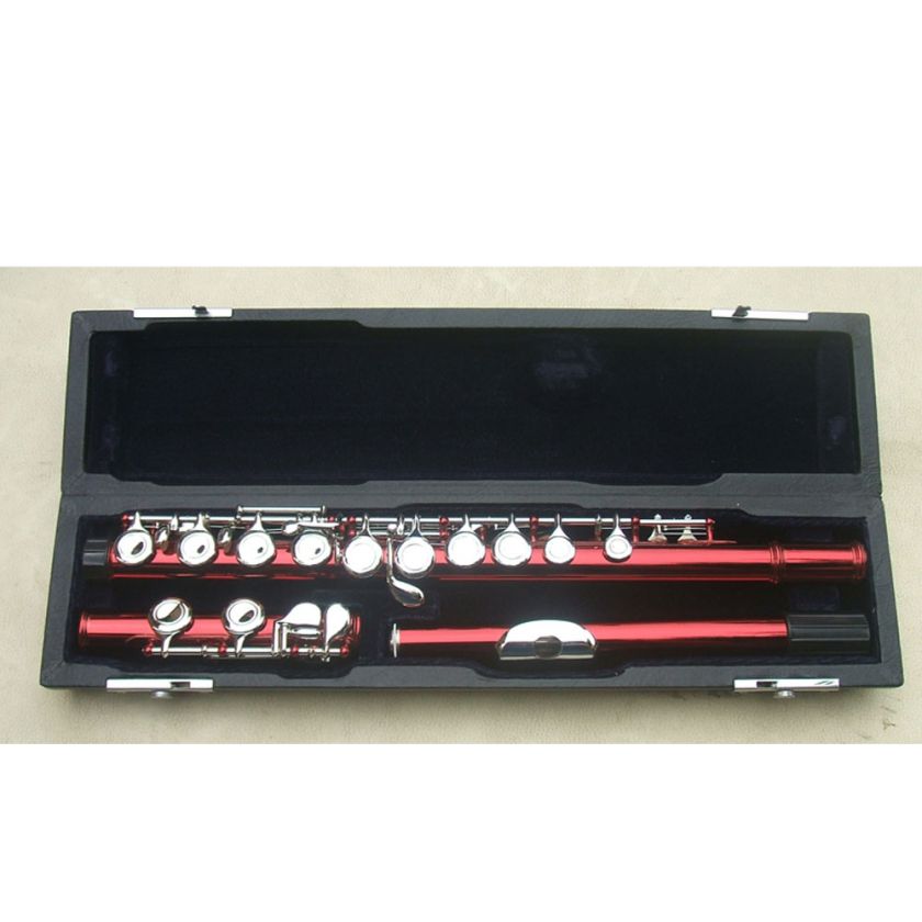 red 16 holes flute closed beautiful shape +E key  