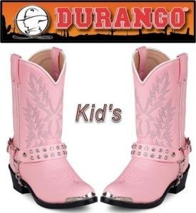 NEW Durango Toddler KIDs Lil Pink Western Cowboy Boots  