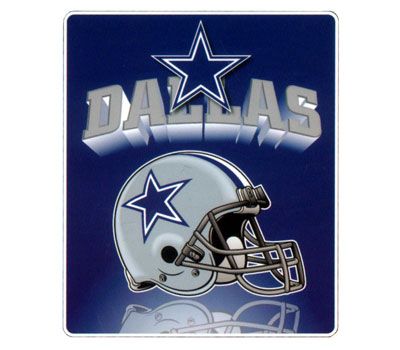 NEW NFL DALLAS COWBOYS FOOTBALL Fleece Rug Flag Throw Blanket SIZE 50 