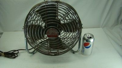 Vintage Patton Air Circular Electric Fan General Electric Fort Wayne 