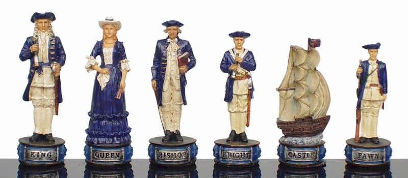 Pirates & Royal Navy Theme Chess Set  