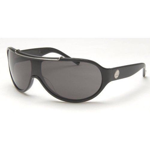 DUNHILL DU 54501 BLACK PLASTIC GREY LENS SUNGLASSES  