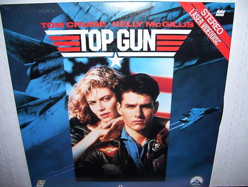 TOP GUN TOM CRUISE KELLY MCGILLIS laserdisc ld 13  