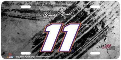 Denny Hamlin #11 Metal Tag License Plate Nascar Racing  