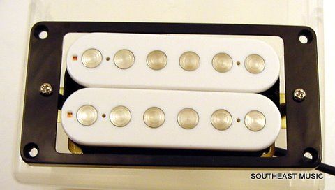 WHITE SUPERBUCKER Humbucker Guitar NECK Pickup R18N  