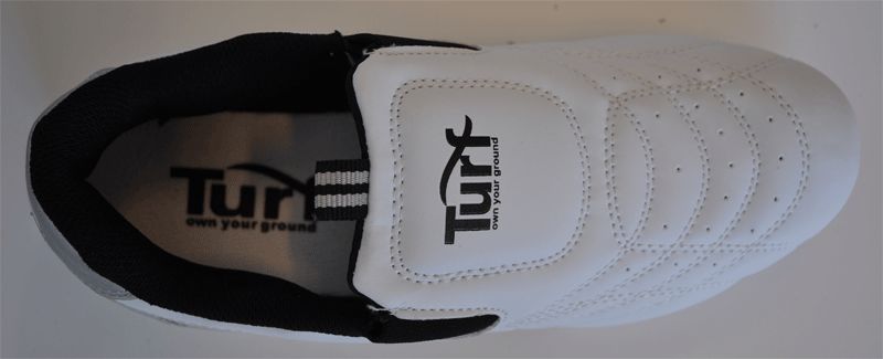 WHITE TURF MARTIAL ARTS TAEKWONDO KARATE KICK SHOES  