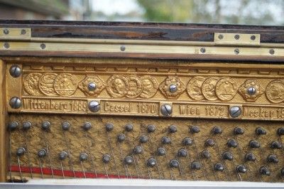 Antique upright piano Ed.Seiler Germany 19th century  