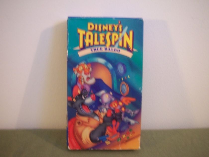 DISNEY TALESPIN TRUE BALOO VHS TAPE 717951145031  