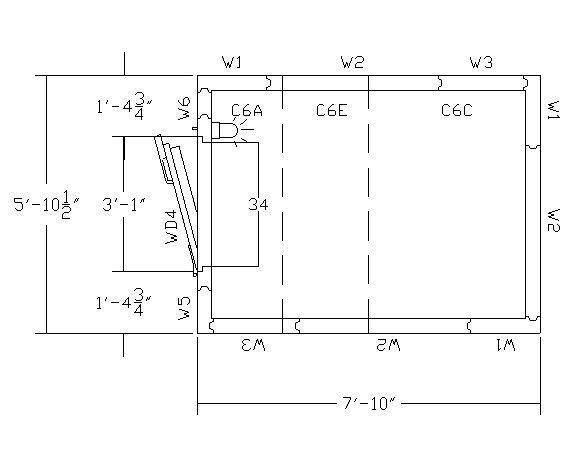 US Cooler 6x8 Indoor Walk in Cooler, Outdoor Ref. NEW  