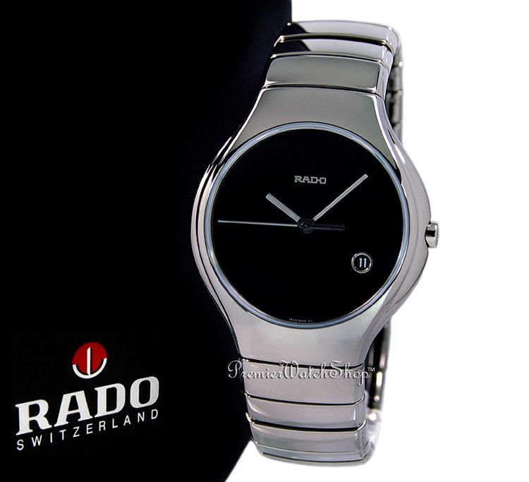 NEW RADO TRUE ACTIVE GRAY CERAMIC MENS WATCH R27654152  