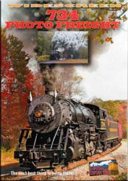 734 Photo Freight Fall Western Maryland Scenic RR DVD  