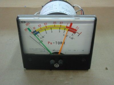 UIVAC PA Torr XEK 12N U Meter RELAY WIRING DIAGRAM  