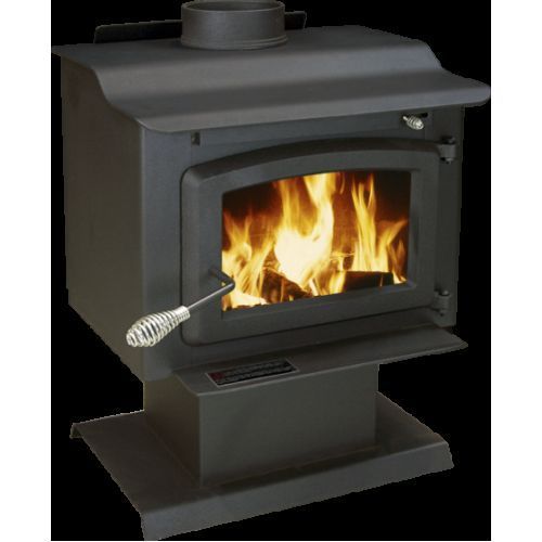 US Stove 38,000 BTU Ashley Wood Pedestal Heater Heats Up To A 1,300 