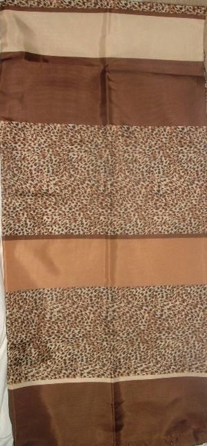 SAFARI Leopard Print Fabric SHOWER CURTAIN NEW  