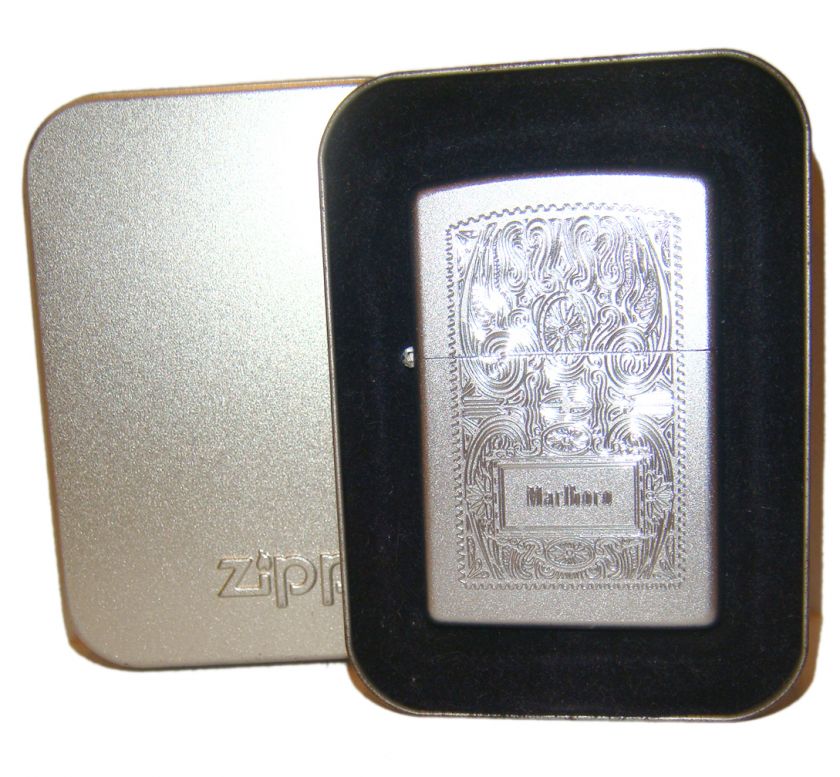 Zippo Lighter Marlboro Venetian Rare 2005 Collector Edition  